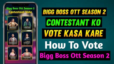 how to vote in bigg boss ott live